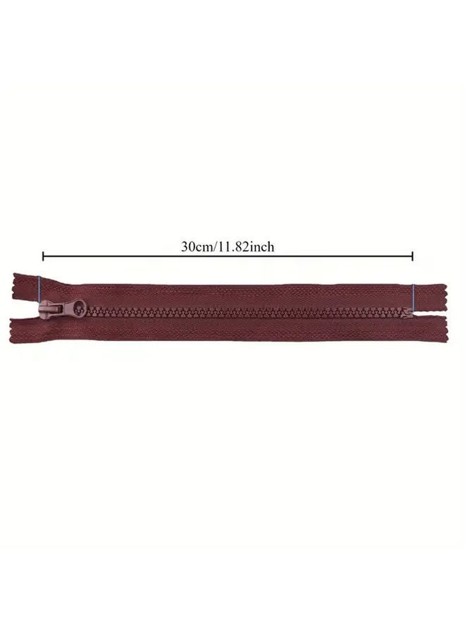 5.9 Inch Pink Resin Closed End Zipper Strips For Bags DIY Supplies - Image 4